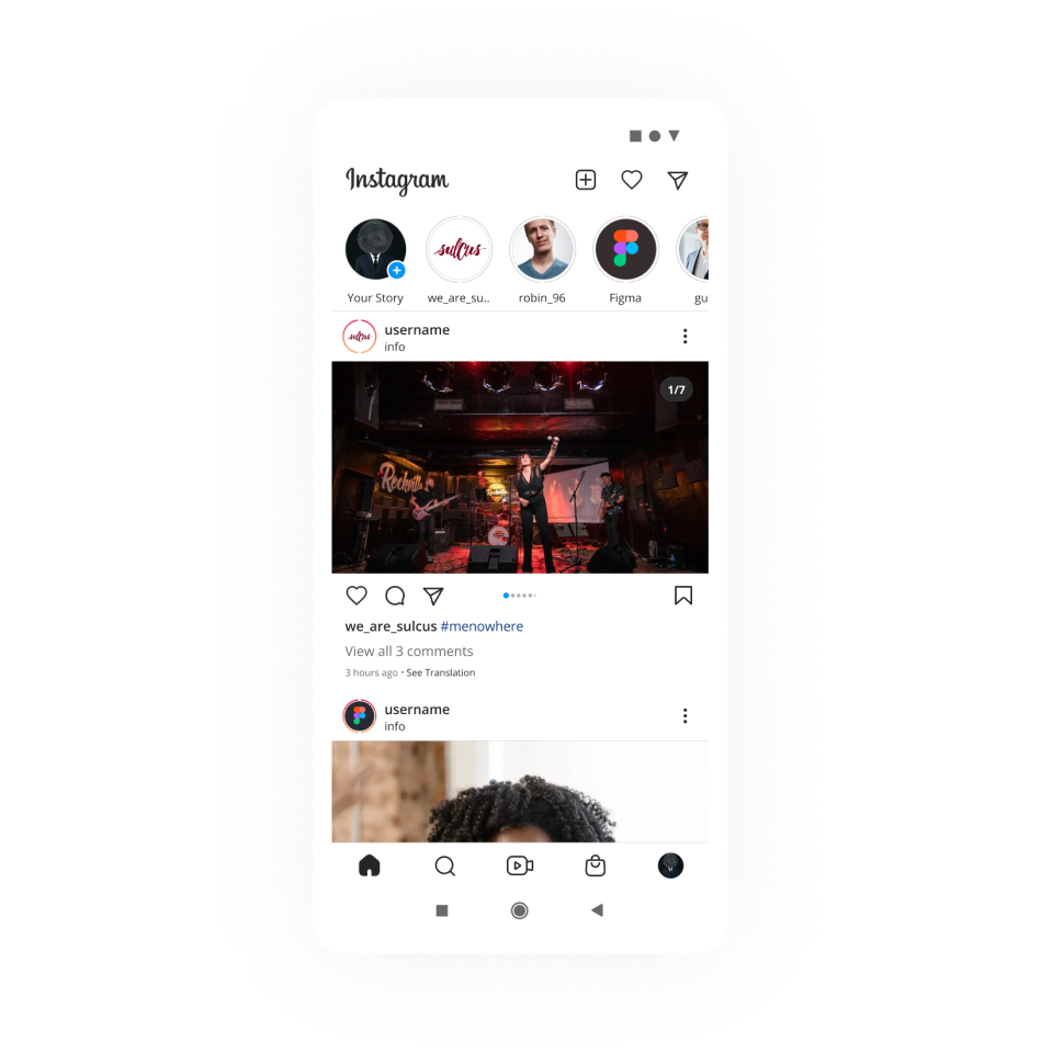 Instagram Figma UI Kit