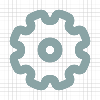 Icon Grid Circle