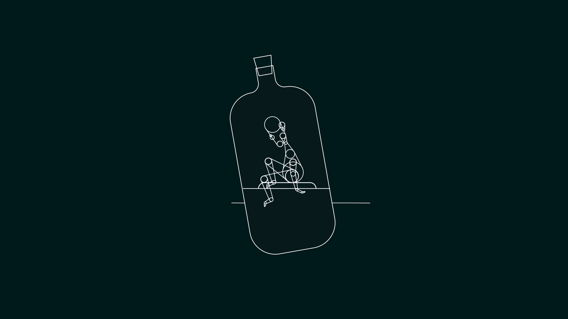 Animation Bottle Sad